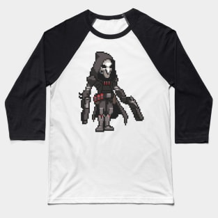 Reaper Pixel Baseball T-Shirt